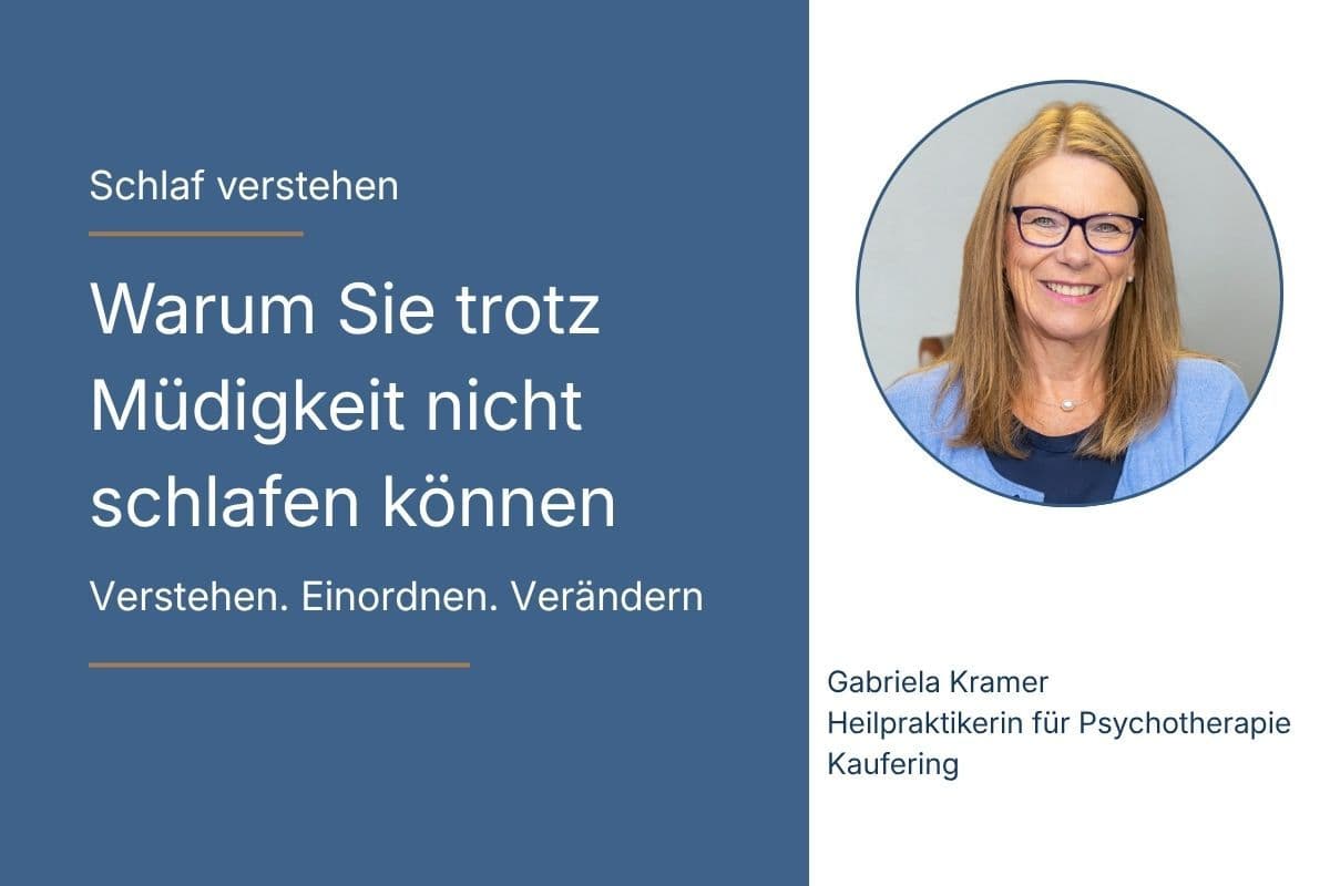 Warum Sie trotz Müdigkeit nicht schlafen können